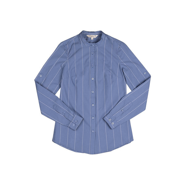 SFB03W-BLU-3XL Voce Shirt Women Blue Globe Importers Adelaide Hospitality Supplies