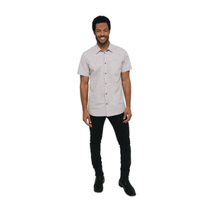 SHC01-GRY-3XL Havana Shirt Men Grey Globe Importers Adelaide Hospitality Supplies