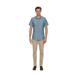 SHC04-BST-3XL Jaxon Mens Shirt Men Blue Stone Globe Importers Adelaide Hospitality Supplies