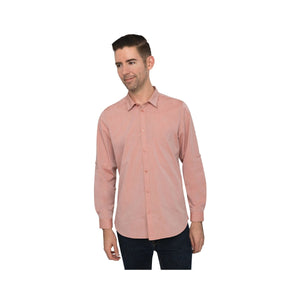 SHC06-CIN-3XL Modern Chambray Dress Shirt Men Cinnamon Globe Importers Adelaide Hospitality Supplies