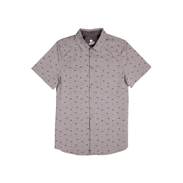 SHC10-GRY-4XL Omaha Shirt Men Grey Globe Importers Adelaide Hospitality Supplies