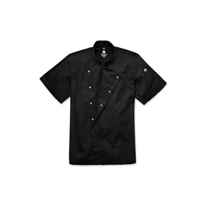 SSSN-BLK-3XL Chef Works Cannes Press Stud Chef Jacket Globe Importers Adelaide Hospitality Supplies