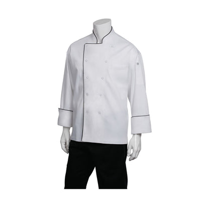Chef Works Sicily Executive Chef Jacket White - XS